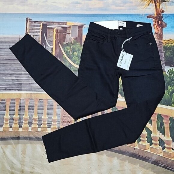 FRAME Denim - FRAME Denim Le Skinny Raw Hem Jeans Size 24 New